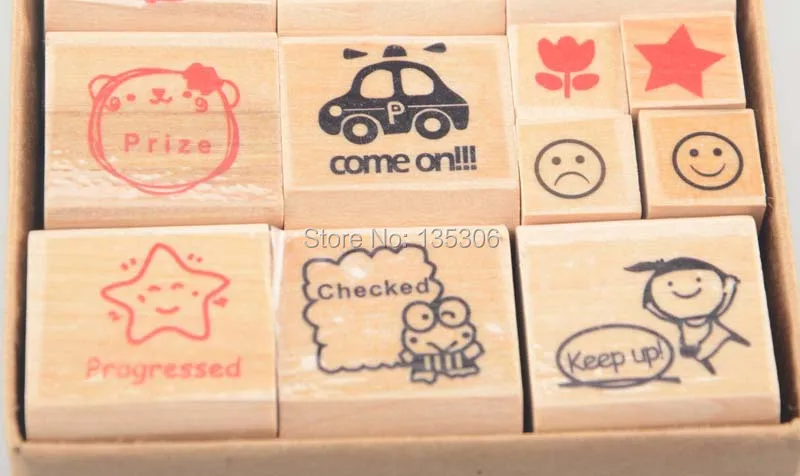 15 шт. канцелярские штампы для школы домашнего офиса|gift dropshipper|stamp watchstamp nail art kit |