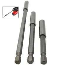 3 шт. набор магнитных держателей для бит " 4" " быстрая замена 1/4" шестигранный хвостовик отвертка удлинитель держатель бит инструмент сверло