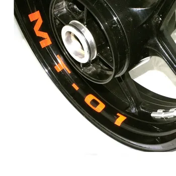

Motocycle Inner Rim Decals Wheel Reflective Stickers Stripes for Yamaha MT01 MT 01