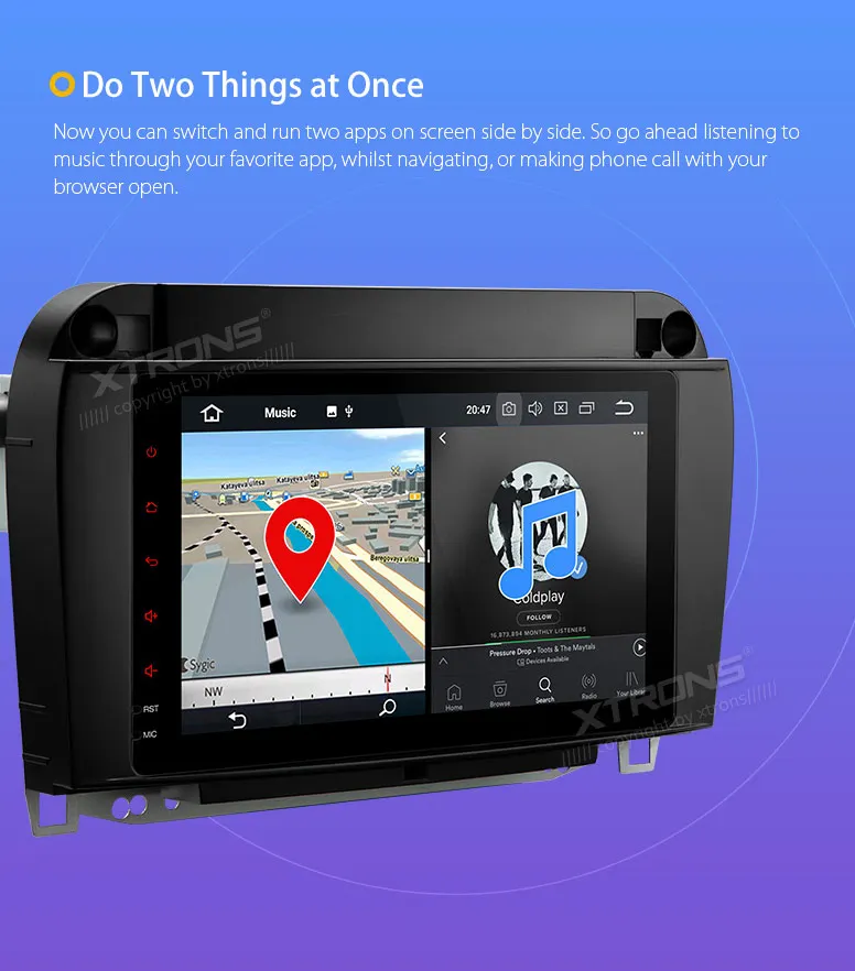 Best 8" Android 8.0 OS Car Multimedia Navigation GPS Radio for Mercedes-Benz S-Class W220 1998-2005 with Car Play Function Support 9