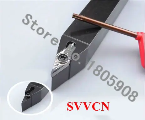 1 шт. токарные инструменты с ЧПУ SVVCN1010H11 SVVCN1212H11 SVVCN1616H11 SVVCN1616H16 SVVCN2020K11 svvcn20k16 SVVCN2525M11