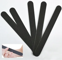10PCS Black Nail Art Styling Tools Sanding Nail File Buffer For Salon Manicure UV Gel Polisher