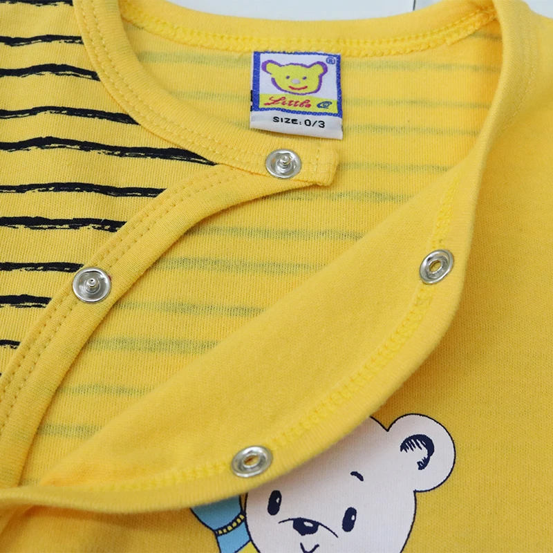 Boys Pure Cotton Rompers O neck Long Sleeve One Piece Clothes Toddler Suits Children Overalls for 0-12 months Baby christmas