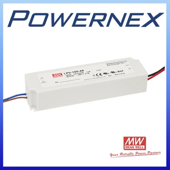 

[PowerNex] MEAN WELL original LPV-100-24 24V 4.2A meanwell LPV-100 24V 100.8W Single Output Switching Power Supply