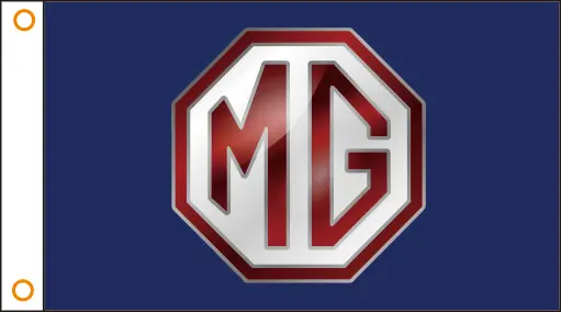 Флаг автомобиля под заказ флаг MG баннер 3x5 футов 100% полиэстер 02 | Дом и сад