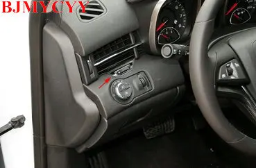 Автомобильная панель управления кондиционера BJMYCYY с блестками для Chevrolet Malibu 2013