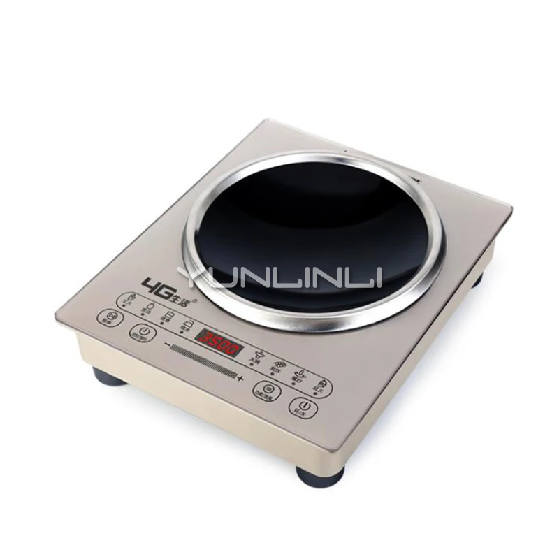 

Dual-use Desktop Or Embedded 3500W Consumer And Commercial Stainless Steel High-power Induction Cooker G1806062