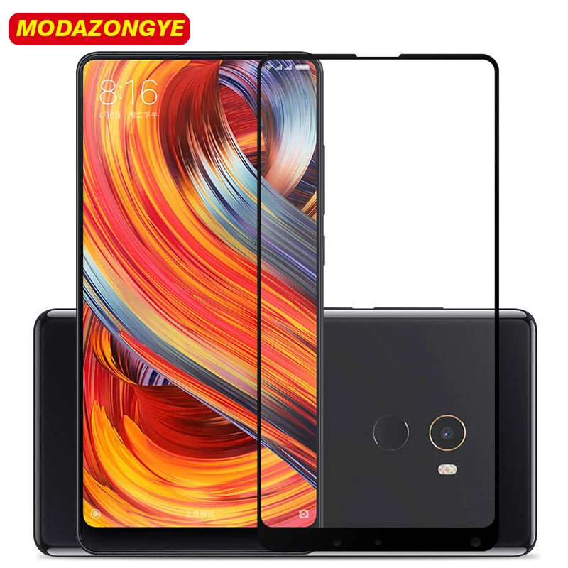 Закаленное стекло для Xiaomi Mi Mix 2 защита экрана закаленное Mix2 пленка полное