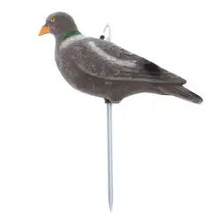 PE декора реалистичным голубя Decoy творческой Охота пугало поддельные птица охота манок дропшиппинг