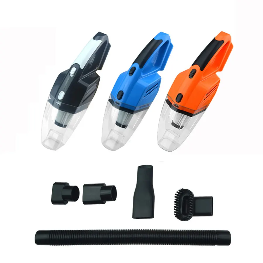 Car Vacuum Cleaner 120W Portable Handheld Vacuum Cleaner Auto Wet/Dry Car Vacuum Hand Vac HEPA Filter 12-Volt