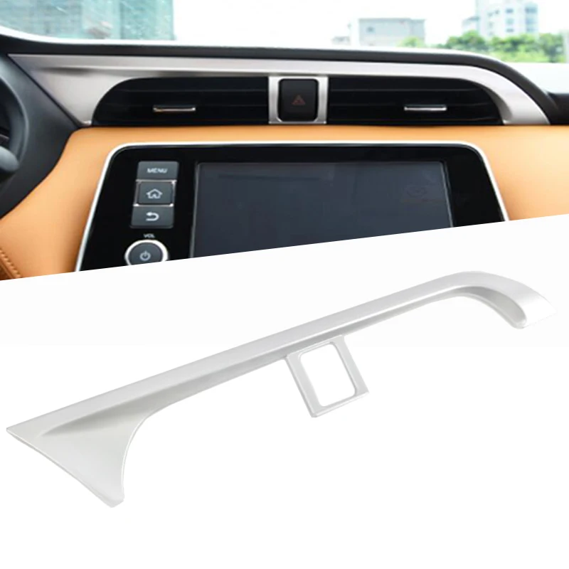 ABS Матовый Интерьер вентиляционное отверстие на выходе крышки передний верхний выход украшения для Nissan пинает