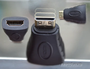 

KELUSHI HDMI Female to Mini HDMI Male F/M Converter Adapter Connector