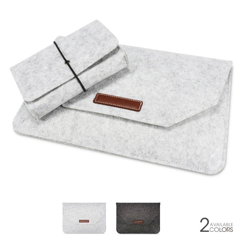 

NEW Soft Laptop Sleeve Case Bag for Macbook Air 11 Pro 13 15'' Retina 12 13 15 Cover Notebook with Touch Bar 14" 13.3" 15.6