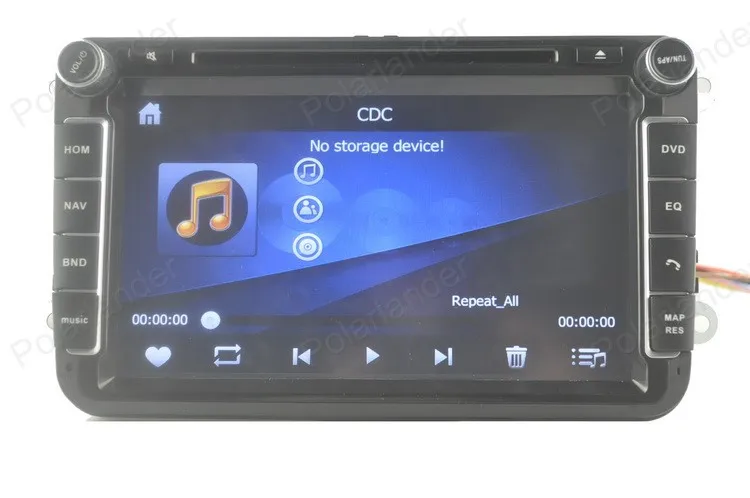 Sale Two Din 8 Inch CarDVD Player For VW/POLO/PASSAT/Golf/Skoda/Octavia/SEAT/LEON 3G Wifi Radio GPS Windows Ce system 21