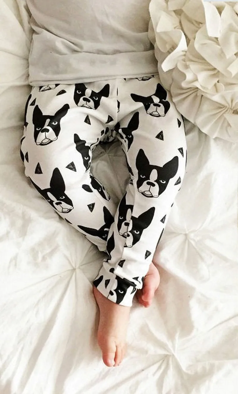 Baby-Girls-Pants-95-Cotton-Harem-Pants-Girls-Boys-Cartoon-Geometry-Printed-Pants-For-Toddler-Children