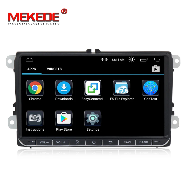 Самая низкая цена онлайн! MEKEDE android 8,1 Автомобильный gps dvd-плеер для VW Volkswagen SKODA GOLF 5 Golf 6 POLO PASSAT B5 B6 JETTA TIGUAN