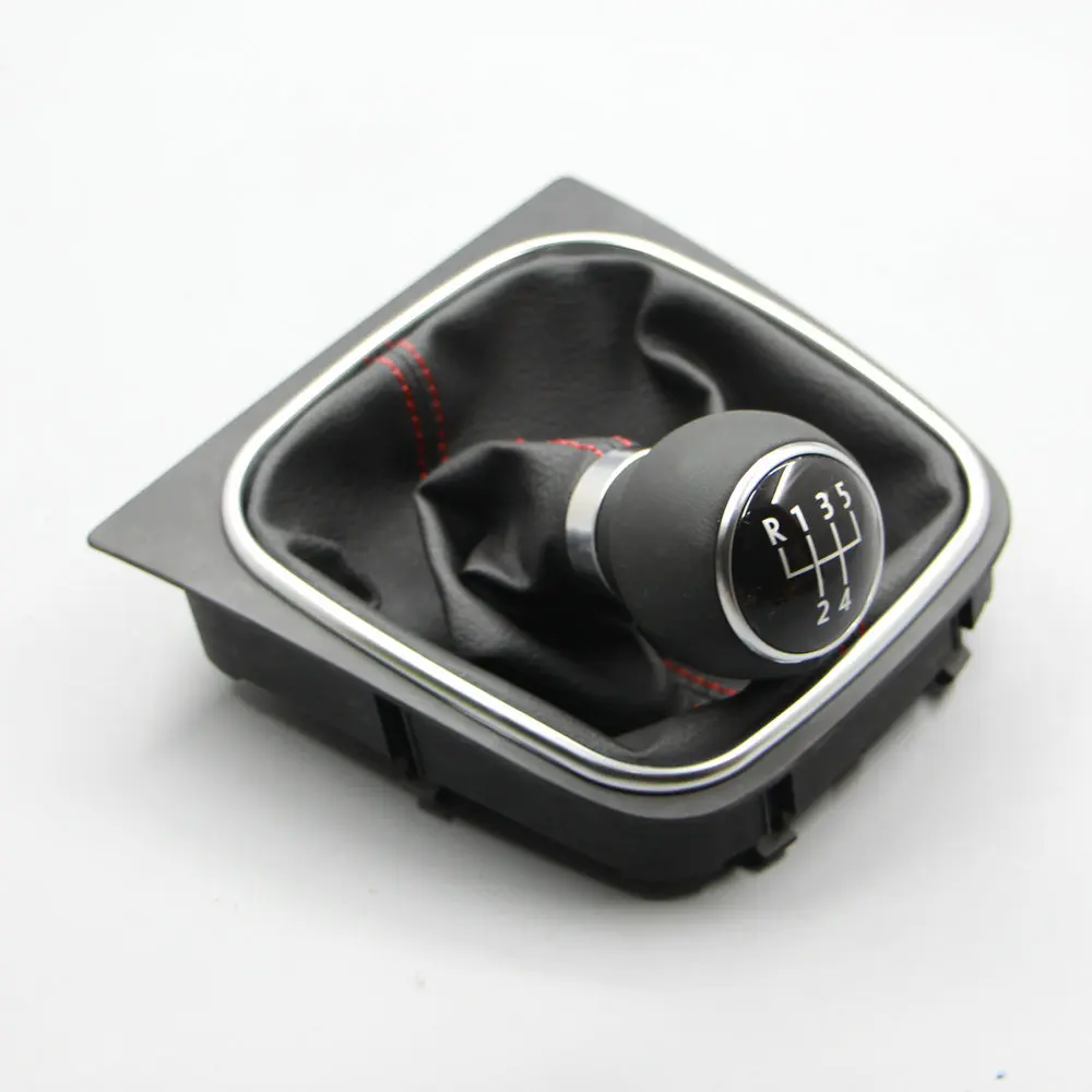 Aplicar para FAW Jetta VW Golf 6 MK6 de cuero de cambios manual para cabezal de cuero balonmano cuero original 1KD 711 11 Aplicar para FAW Jetta VW Golf 6 MK6 de cuero de cambios manual para cabezal de cuero balonmano cuero original 1KD 711 11