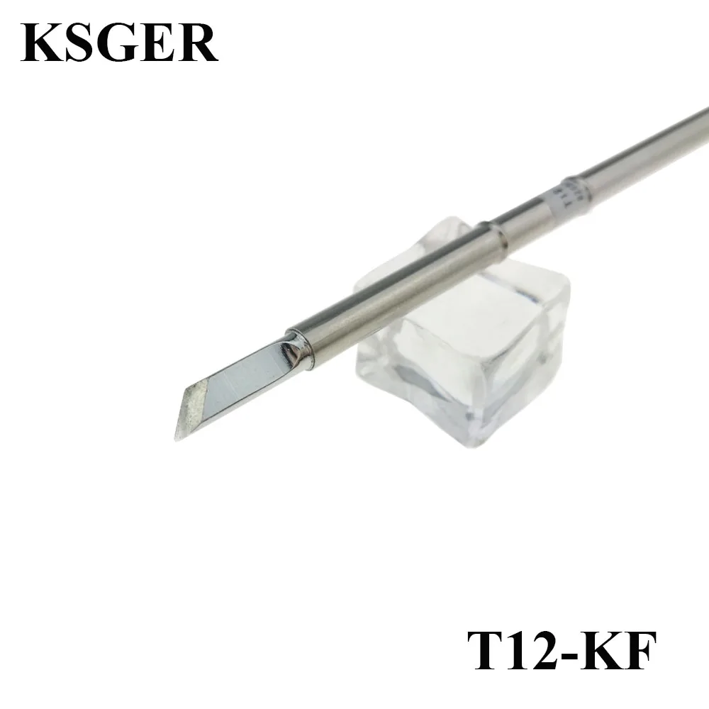

KSGER T12-KF Electronic Soldering Tips Series Iron Solder Tip Welding Tools 220v 70W FX-951 Soldering Station 200c-450c