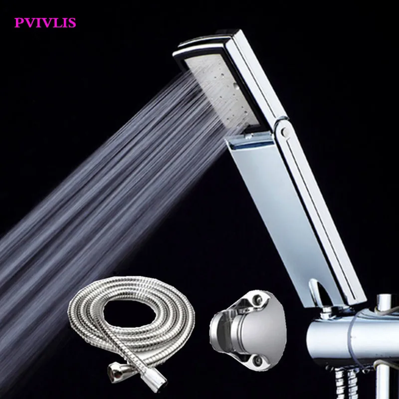 

PVIVLIS Bath Shower Sets Rain Shower Head Set Bathroom Thermostatic Shower Sets/ Water Saving High Pressure Shower Head Faucets