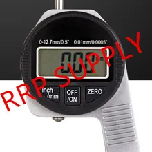 0-12,7 мм цифровой толщиномер, острый Тип головки, разрешение: 0,01 мм