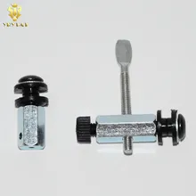 Набор из 5 комплектов, медный набор штырьков для татуировки, аксессуары для передней и задней панели, держатель-зарядка для прибора BPS09