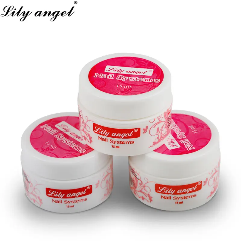 Lirio Ángel 15 ml Gel de uñas extensión de geles grueso Builder Gel camuflaje Natural UV Gel Lirio Ángel 15 ml Gel de uñas extensión de geles grueso Builder Gel camuflaje Natural UV Gel