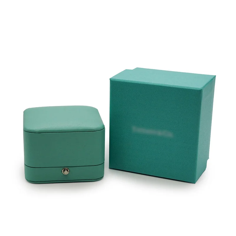 

PU leather Peppermint Green jewelry organizer box,Ring/pendant/bangle/jewelry set/bracelet Christmas gift box.