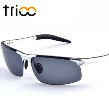 TRIOO, крутые мужские солнцезащитные очки, поляризационные, TAC, профессиональные линзы, очки Oculos, высокое качество, для вождения, солнцезащитные очки для мужчин