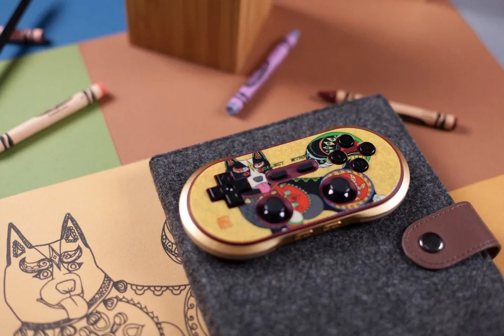 

8Bitdo F30 PRO Gamepad Year of the Dog Limited Edition Controller Support Switch, Android, macOS, Steam