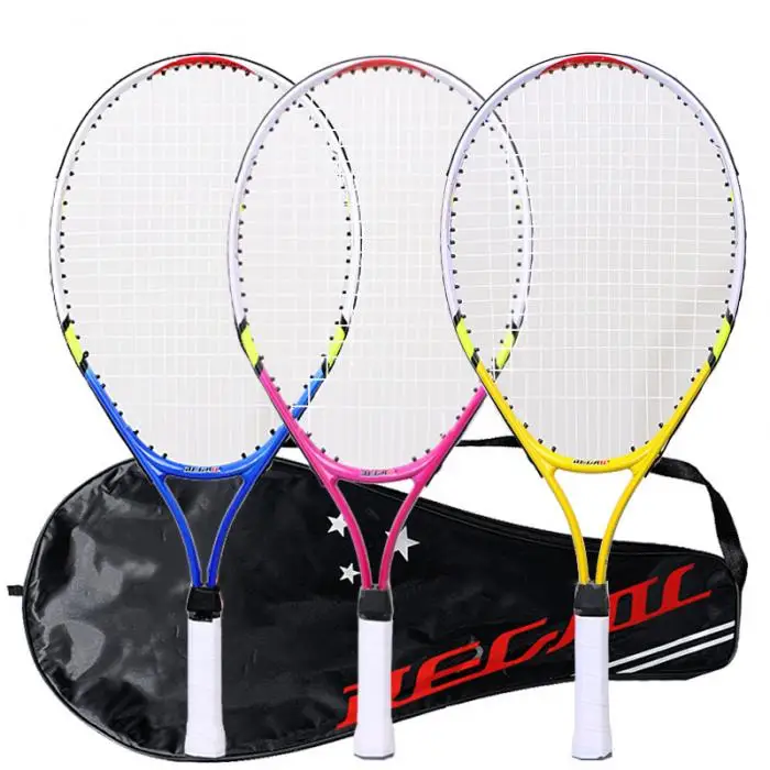 Hot Kids Junior Children Sports Tennis Racket Aluminum Alloy PU Handle Tennis Racket MCK99