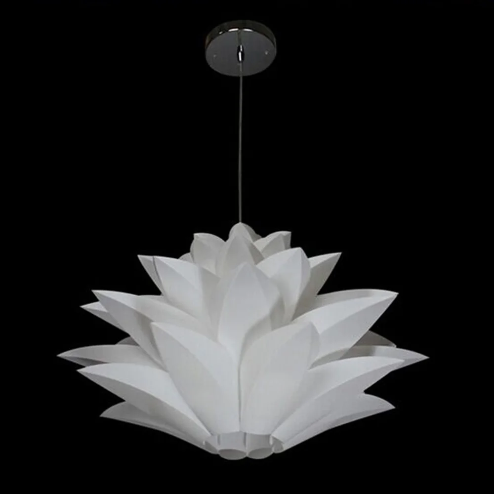 YouOKLight DIY Lotus Shaped Chandelier Ceiling Pendant Lampshade For Home