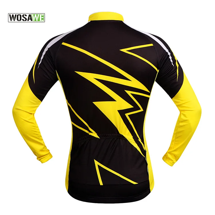 الرجال الدراجة ركوب الدراجات الملابس فريق wosawe outdoor الرياضة طويلة الأكمام النساء جيرسي mtb ملابس رياضية جيرسي قميص أعلى