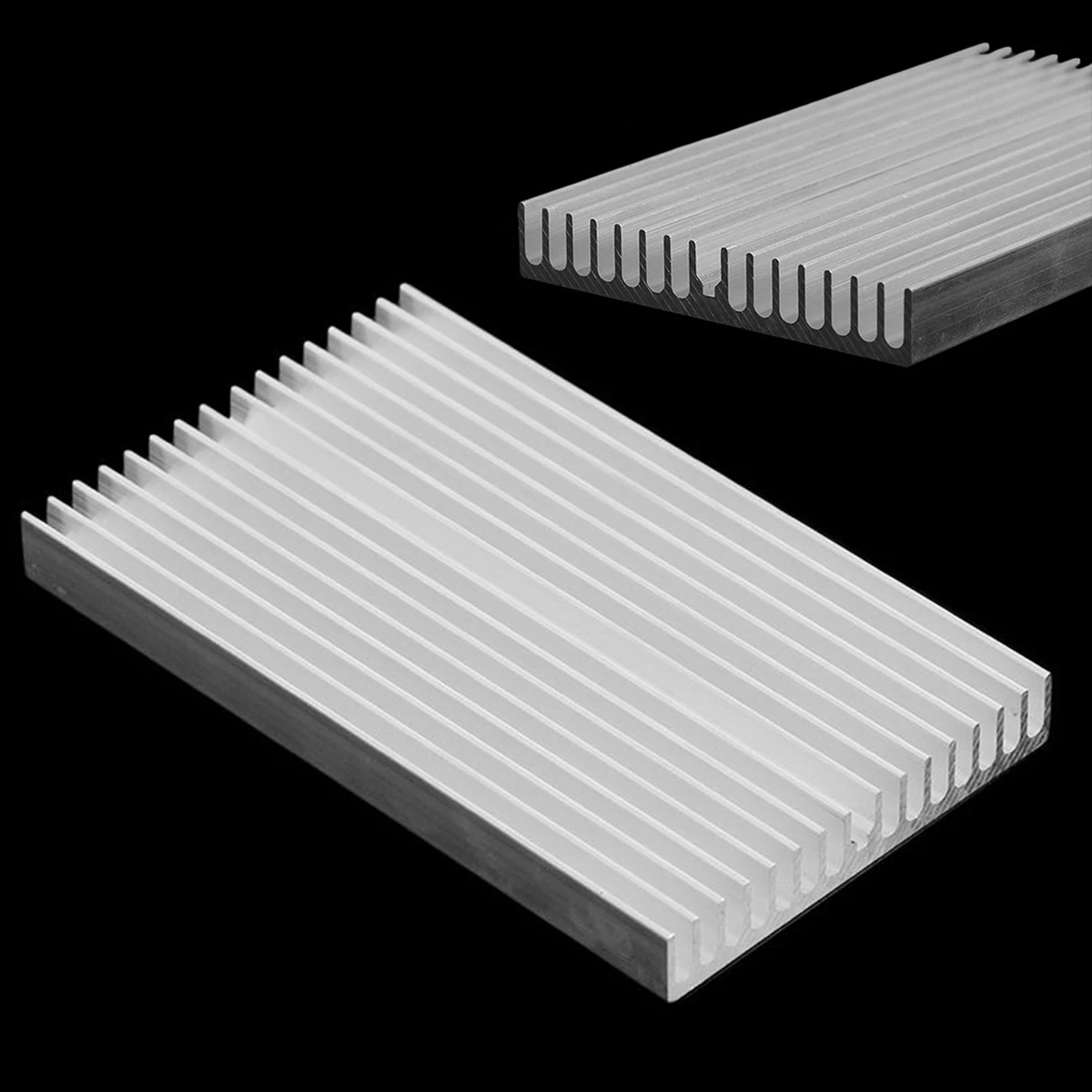 100*60*10mm Aluminum Radiator Cooler Heatsink Chip for LED IC Power Transistors