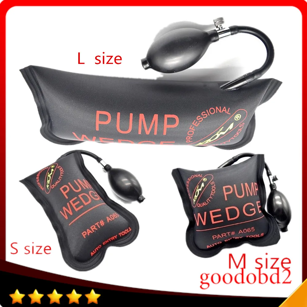 Small Medium Big 3 Pcs Lot Klom Pump Wedge Airbag New For