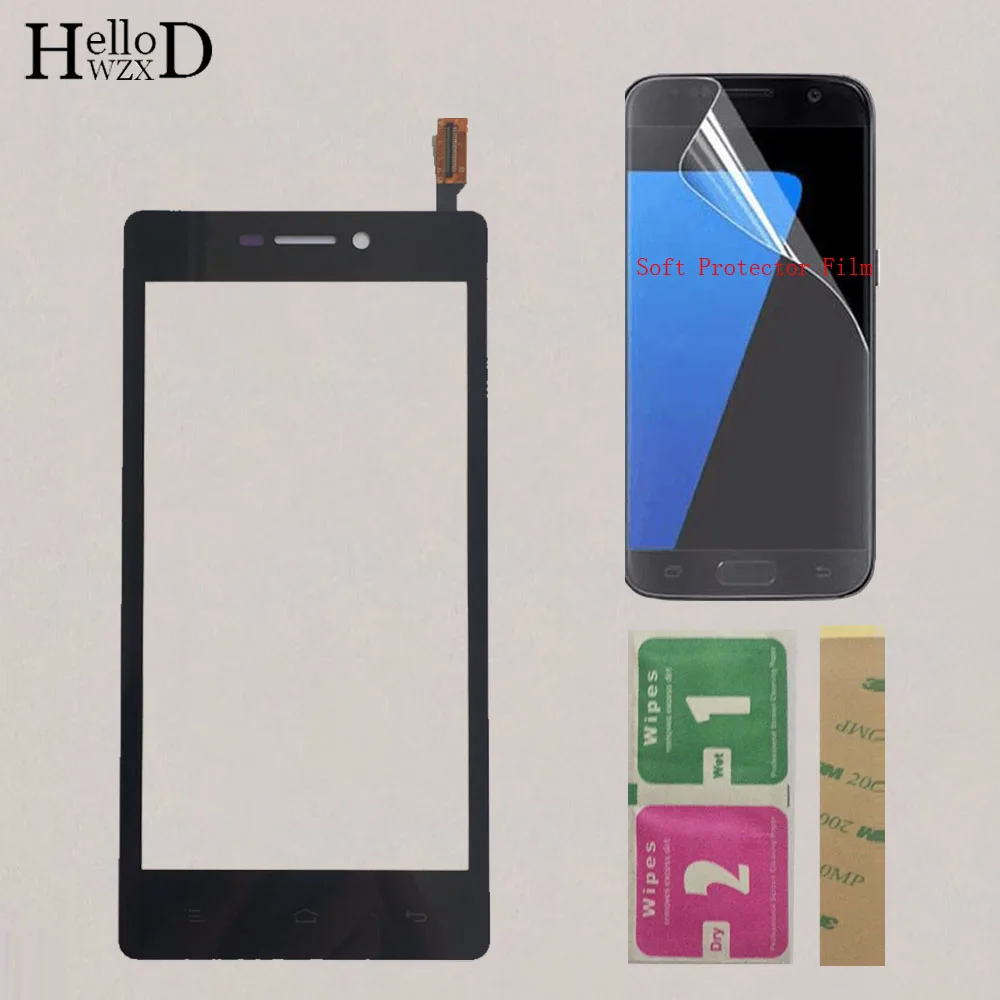 

Mobile Touch Screen TouchScreen Digitizer For Fly IQ4501 EVO Energie 4 IQ 4501 Sensor Front Glass Panel Touchpad Protector Film