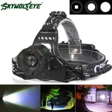 5000 лм CREE XM-L XML T6 светодиодный налобный светильник головной светильник вспышка головной светильник 18650 S911