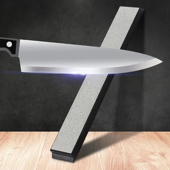 

3pcs Knife Cutlery Sharpener Stone Rectangular Diamond Grindstone Kit With Base outdoor EDC tools