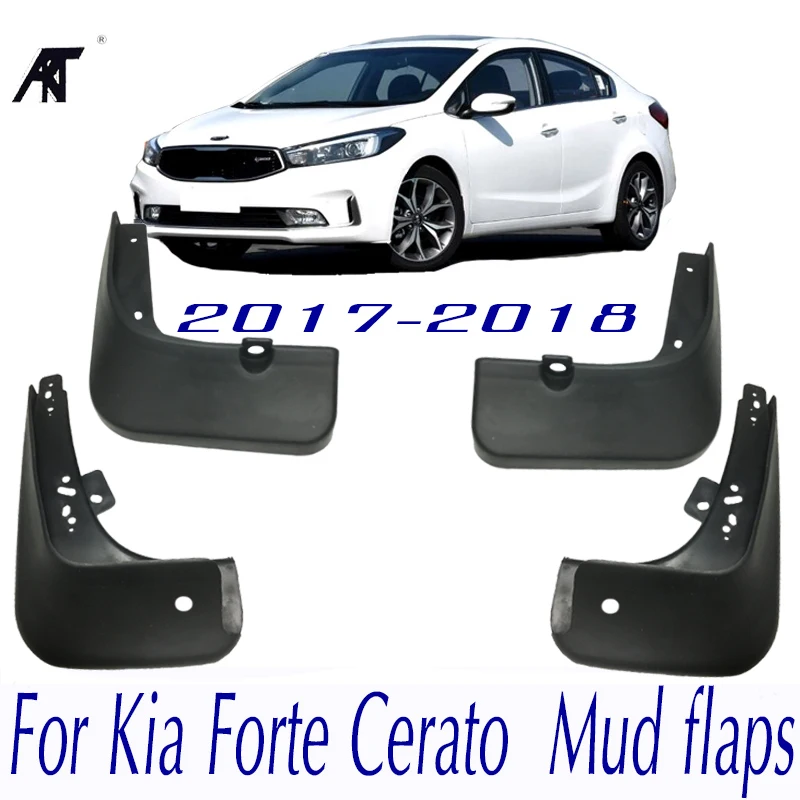 Автомобильные Брызговики для Kia Forte Cerato 2017 2018 брызговиков крыло передние и