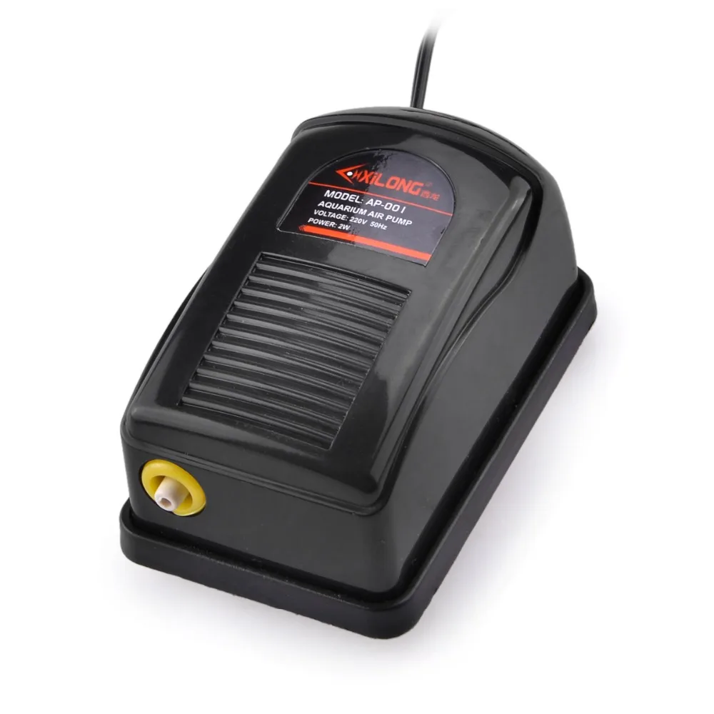 XiLong AP 001 Super Quiet 2W 220 240V Acuario Aquarium Air Pump