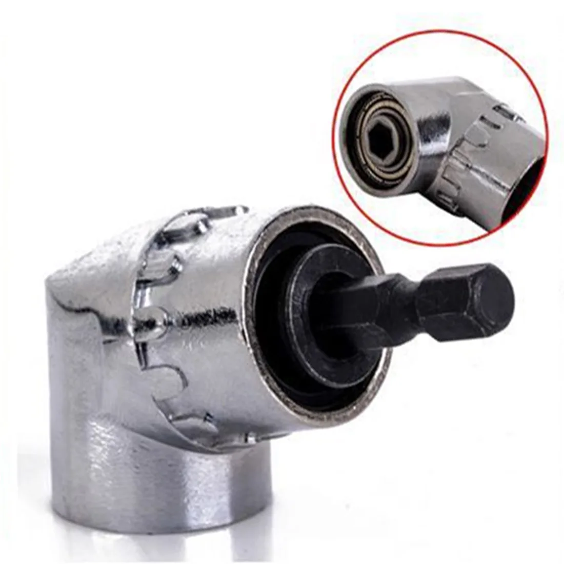 

Angle Extension Screw Driver Holder Adaptor 1/4 Hex Shank 105 Degree Screwdriver Magnetic Bit