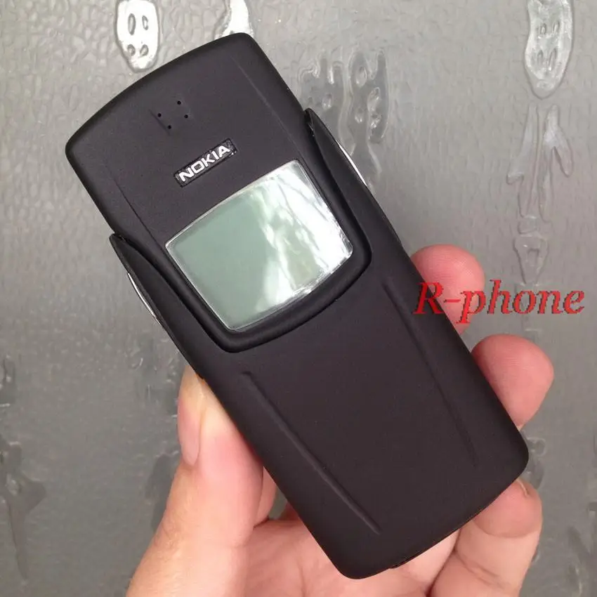 NOKIA 8910 Refurbished Mobile Phone Titanium Repainted housing 2G GSM 900/1800 Russian Keyboard Original Unlocked backmarket phones
