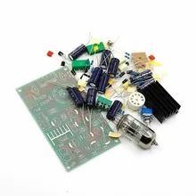 6N3 Tube Buffer Preamplifier (including tube) Scattered Kit Power Amplifier DIY diy hi fi 6n3 tube pre amplifier tda7294 amplifier board kit 80w 80w