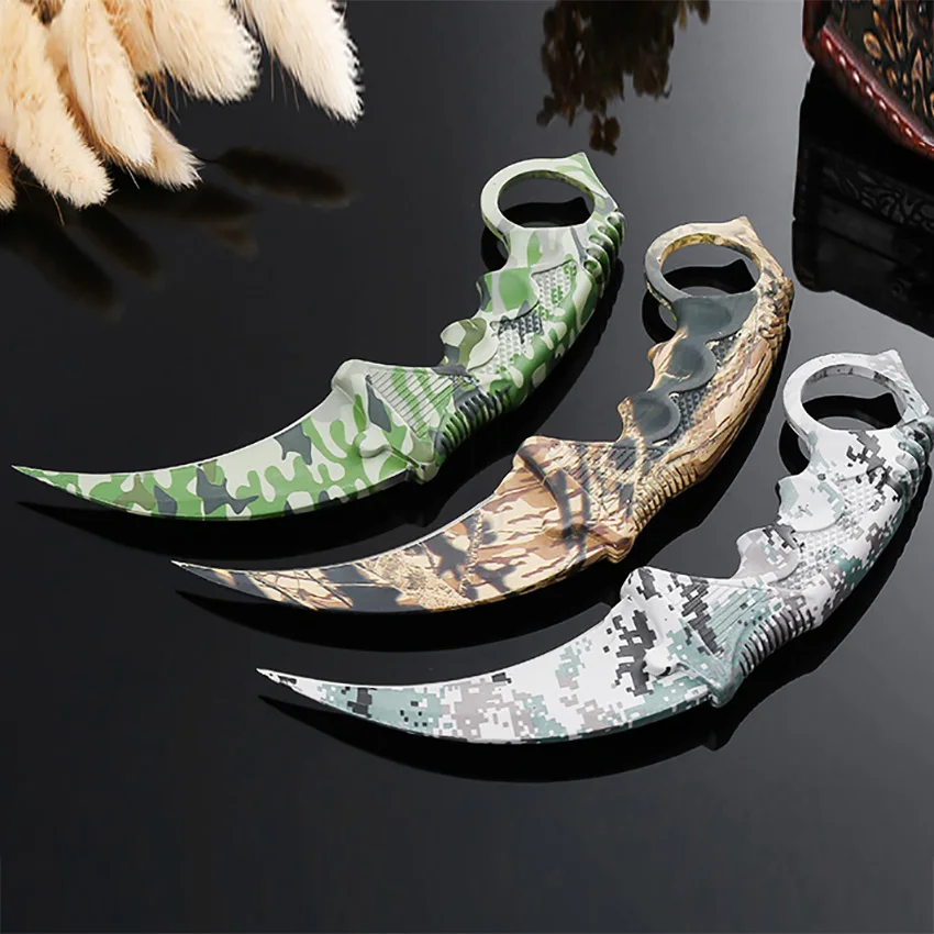 CSGO Meat & Poultry Tools Kerambit Knife CS GO Camouflage