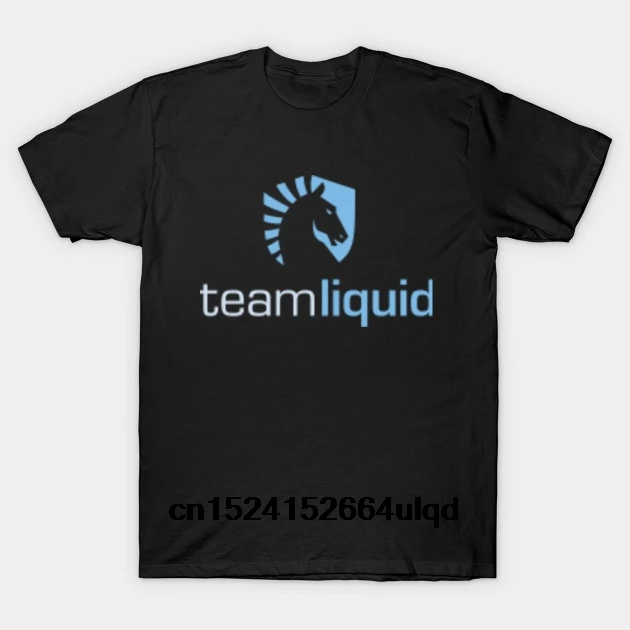 

100% Cotton O-neck Custom Printed Tshirt Men T shirt Team Liquid-Esports Team - Esports Women T-Shirt