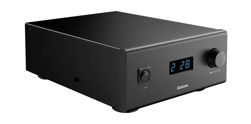 QLS HIFI QA690 чистый полный цифровой аудио усилитель вход PC USB/коаксиальный* 2/оптический/RCA мощность ручка 160 Вт* 2 поддержка DSD 24 бит/192 кГц