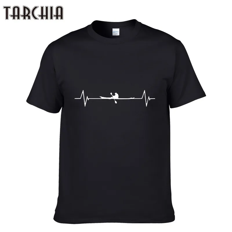 Футболка TARCHIA мужская с коротким рукавом Модная хлопковая тенниска повседневная