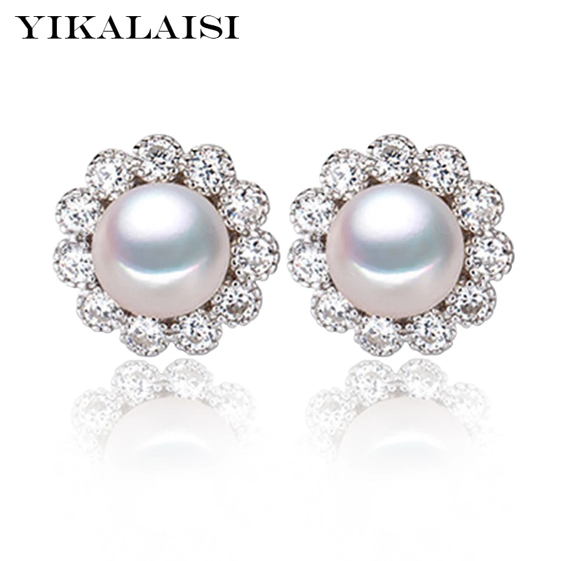 YIKALAISI 925 пробы серебряные ювелирные изделия из натурального пресноводного