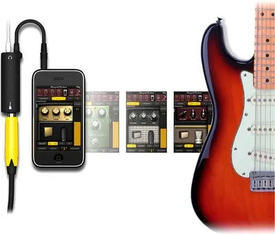 Guitar link cable adapter AMP audio interface converter guitar pedal effects tuner link line Guitar accessories