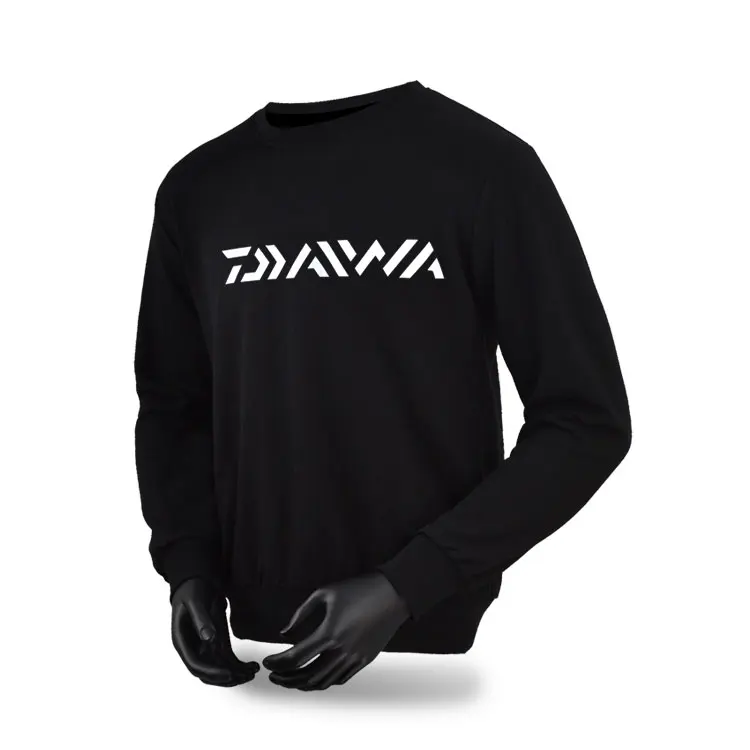 

Spring Autumn Fishing Clothes Sunscreen Windproof Round Collar Sea Fishing Sweatshirts Thin Long Sleeve Outdoor Sports Sweater
