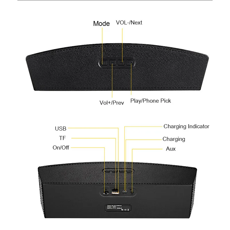 Bluetooth Speaker Outdoor Bicycle sports proof Portable Bluetooth Wireless audio mini Speaker Fm Radio Tf Card MP3 for phone (27)